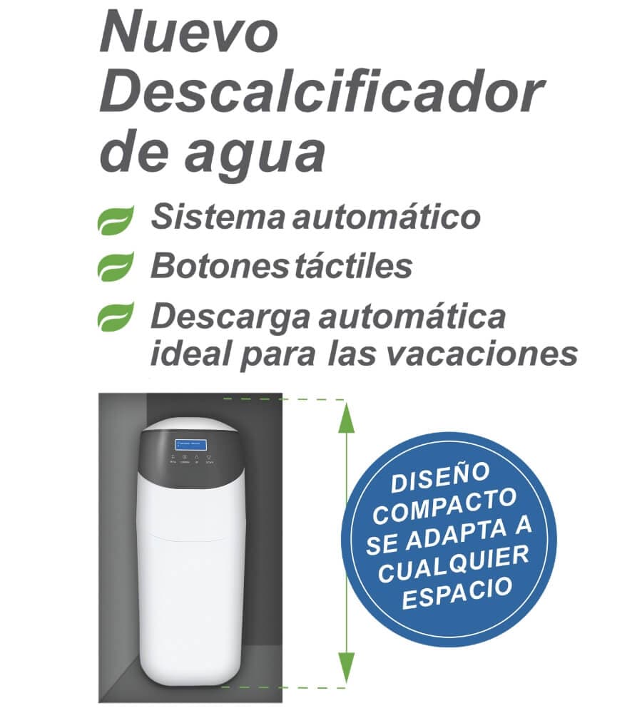 Nuevo descalcificador de agua